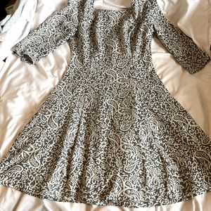 ModCloth Fit-and-Flare Dress